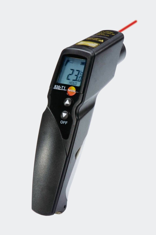 testo 830-T1 - Инфракрасный термометр с лазерным целеуказателем (оптика 10:1)