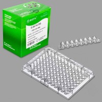 Планшет иммунологический 96-лунок, высокое связывание, открепл., 8 лунок х12 стрипов, без ДНКаз и РНКаз, п/с, плоское дно, стер., уп. 10шт./кор. 200, Jet Bio-Filtration