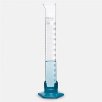 Цилиндр мерный ISOLAB 10 мл, класс B, стекло, пластиковое основание