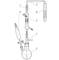 Установка для определения серы в метаноле, эскиз 1-111