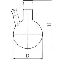 Колба КГУ-2-1-100-29/32-14/23