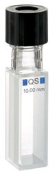 Кювета флуоресцентная Hellma 117.100F-QS кварцевая, оптический путь 10x10 мм