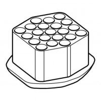 Адаптер для 21 пробирки на 9 мл, к ротору S-4xUniversal, 2 шт/уп, Eppendorf