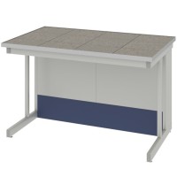 Стол пристенный низкий ЛАБ-PRO CПЦн 120.80.75 KG-ESS