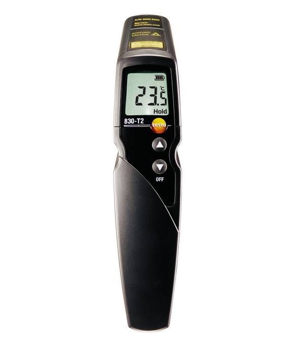testo 830-T2 - Инфракрасный термометр с 2-х точечным лазерным целеуказателем (оптика 12:1)