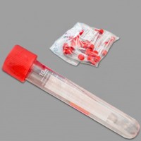 Пробирка лабораторная 10 мл., цилиндрическая, 16×100 мм., с винт. крышкой, с дел., п/с, стерильная, Aptaca