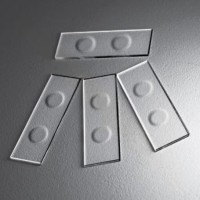 Стекло для микропрепаратов по, предметное, СП-7104 с 2-мя лунками, 26*76 мм., толщ.1,0 мм.