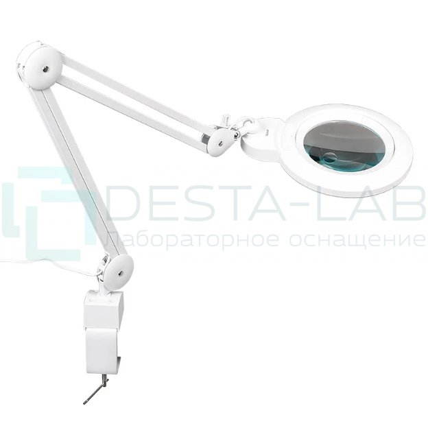 Лупа-лампа Veber 8608D LED Bi-color со сменными линзами