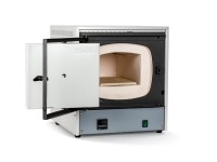 SNOL 8,2/1100 универсальная лабораторная муфельная электропечь с литой камерой из термоволокна (плоскопараллельное открытие дверцы в сторону (стандарт), интерфейс)