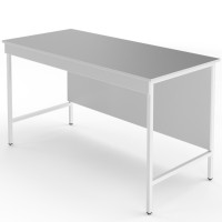 Высокий лабораторный стол со столешницей из химстойкого пластика НВ-1500 ЛСПв