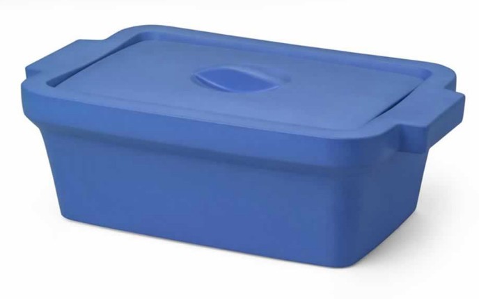 Емкость для льда и жидкого азота 4 л, синий цвет, с крышкой, Midi, Corning (BioCision)