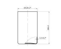 Сосуд тип СЦ-2 эскиз 2-524 ТС