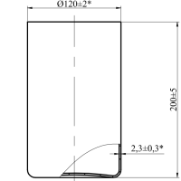 Сосуд тип СЦ-2 эскиз 2-524 ТС
