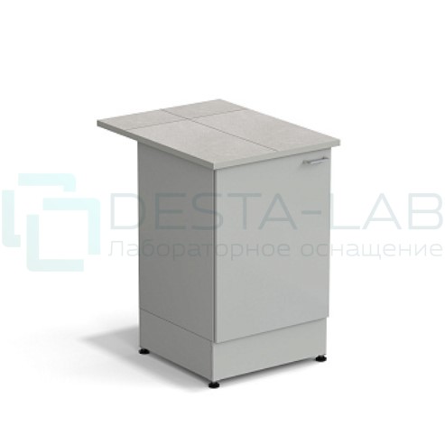 Стол-тумба ЭКРОС 600х800х900 мм 1 дверь, раб. поверхность - КЕРАМИКА с ПВХ кромкой