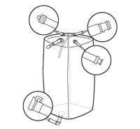 Мешки для сбора, хранения и транспортировки культуральной жидкости 3D Productainer BPCs, 200 литров, материал Aegis5-14, 5 портов, Thermo FS