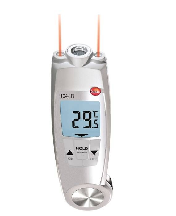 testo 104-IR - Складной водонепроницаемый пищевой термометр/ИК-термометр
