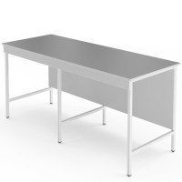 Высокий лабораторный стол со столешницей из химстойкого пластика НВ-1800 ЛСПв