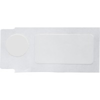 Этикетки M61-120-492 для BMP61, M611, прямоугольные 25,4 х 12,7 мм, круглые d 12,7 мм, материал FreezerBondz, 250 шт., Brady