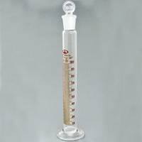 Цилиндр 2-100-2 на стекл. осн., с пришл. пробк.