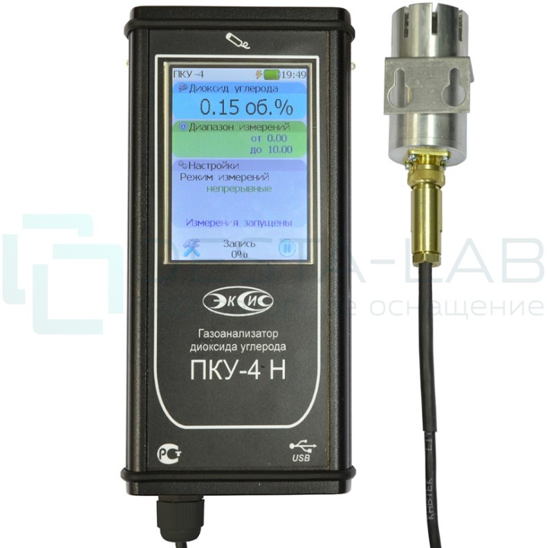 Газоанализатор углекислого газа ПКУ-4 Н-М-Т (до 1%)