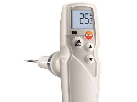 testo 105 - Термометр для пищевого сектора со стандартным измерительным наконечником