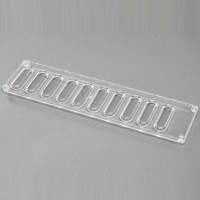 Планшет лабораторный (для определения групп крови) 10 лунок, п/с, FL medical