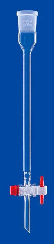 Хроматографическая колонка Lenz 600 мм, 430 мл, NS29/32, PTFE кран, стекло
