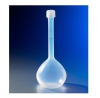 Колба мерная, 500 мл, класс А, тефлон (ПФА), винтовая крышка, автоклавируемая, 4 шт./уп., Pyrex (Corning)