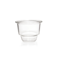 Основание эксикатора DURAN Group 5,8 л, 200x202 мм, без крышки, с фланцевым кольцом, стекло