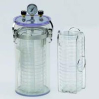 Анаэростат, 15 чашек Петри d 60-100 мм, 3 л, корпус из поликарбоната, Crystal, Schuett