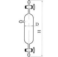 Пипетка газовая эскиз 3-63