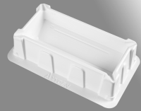 Ванночки-резервуары для многоканальных пипеток, 100 мл, с V-образным дном, нестерильные, 100 шт./уп., Corning-Ax