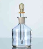 Капельница дозирующая 50 мл, прозрачное стекло, шлиф 14/15, высота 79 мм, DWK Life Sciences (Duran, Wheaton, Kimble)