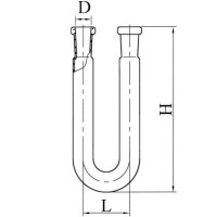 Трубка ТХ-U-1-60
