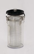 Анаэростат, 15 чашек Петри d 60-100 мм, 3 л, корпус из поликарбоната, крышка с вентиляционным клапаном, Crystal eco, Schuett
