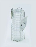 Анаэростат, 15 чашек Петри d 60-100 мм, 3 л, корпус из поликарбоната, крышка с вентиляционным клапаном, Crystal eco, Schuett