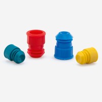 Пробка ISOLAB для пробирок Ø 12/13 мм, жёлтая, PE