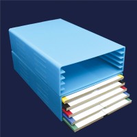 Стойка ISOLAB для 5 футляров для предметных стекол, акрил