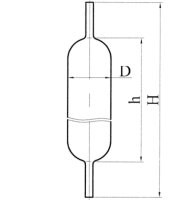 Пипетка газовая эскиз 3-98