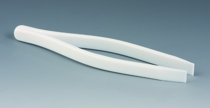 Пинцет Bohlender с тупыми краями, 150 мм, PTFE