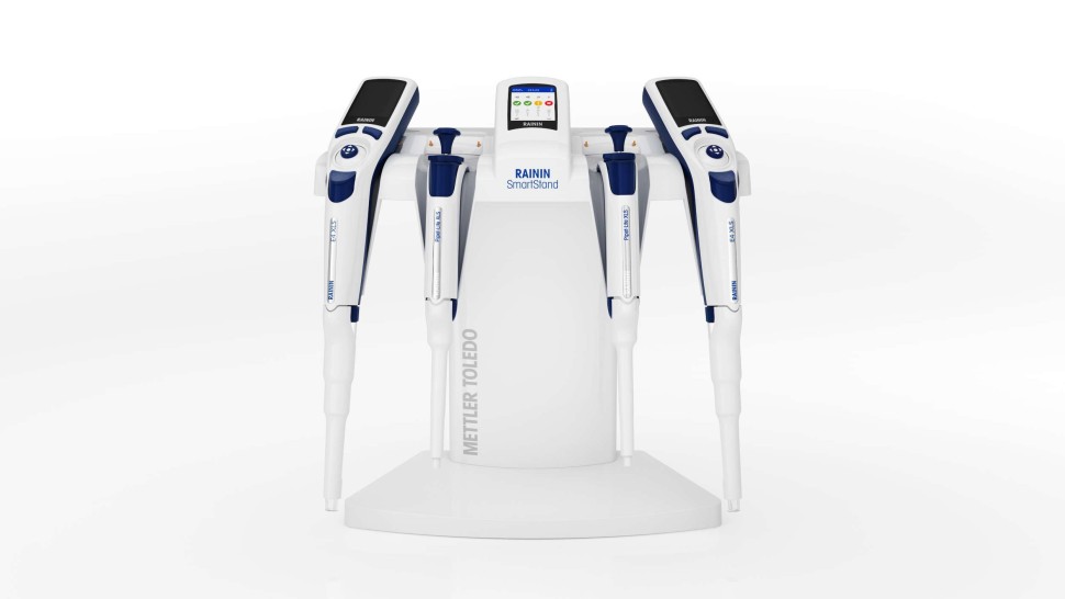 Стенд SmartStand для зарядки и контроля калибровки автоматических пипеток, Mettler Toledo