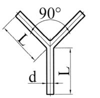 Тройник СЗЛ-03 эскиз 5-189