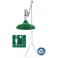 Аварийные души 8122V с насадкой из ABS для установки на потолок