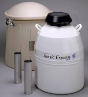 Сосуд Дьюара для транспортировки образцов, 28 л, d горла 97 мм, 6 канистр, Dual Arctic Express 28, Thermo FS (аналог арт. YDH-25-216, Haier)