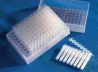 Пробирки 1,2 мл, ПП, круглые, без крышки, не стерильные, для кластерных систем, 96 шт./штат., 960 шт./кор., Corning