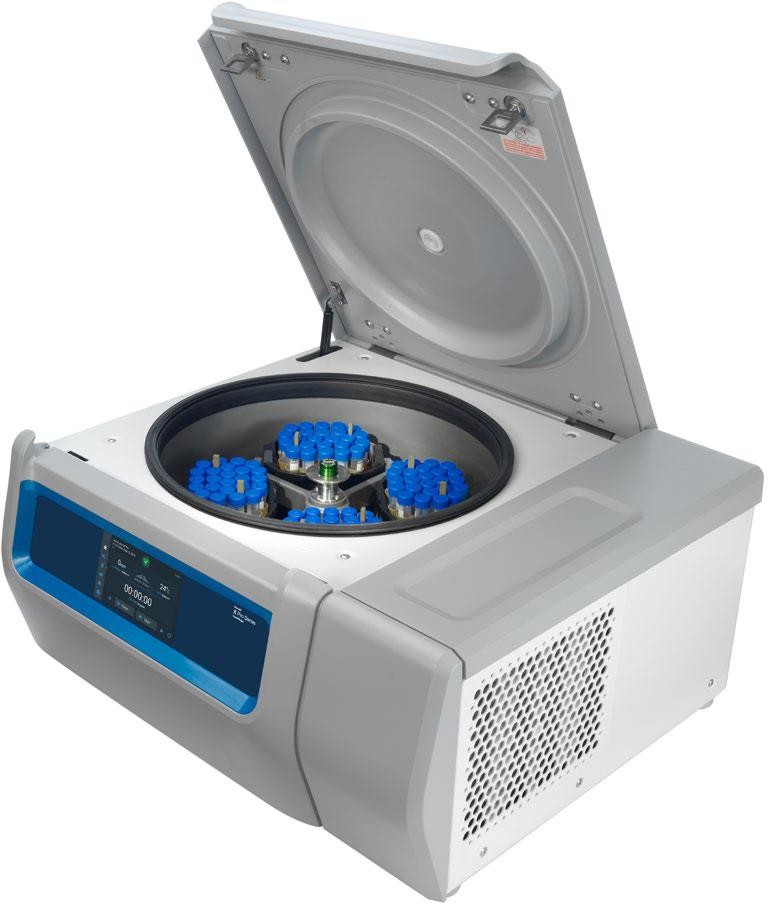 Центрифуга 15200 об/мин, 25830 g, с охлаждением, настольная, 4×1000 мл, 6×250 мл, без ротора, сенсорное управление, Multifuge X4R Pro, Thermo FS