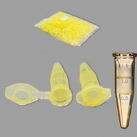 Пробирка микроцентрифужная желтая 1,5 мл с пробк.,типа &quot;Эппендорф&quot;, с дел., п/п, уп. 500 шт, FL medical