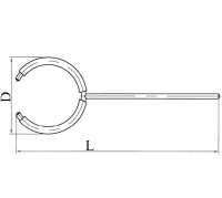 Держатель кольцевой D 120 МБ 6.152.267-02