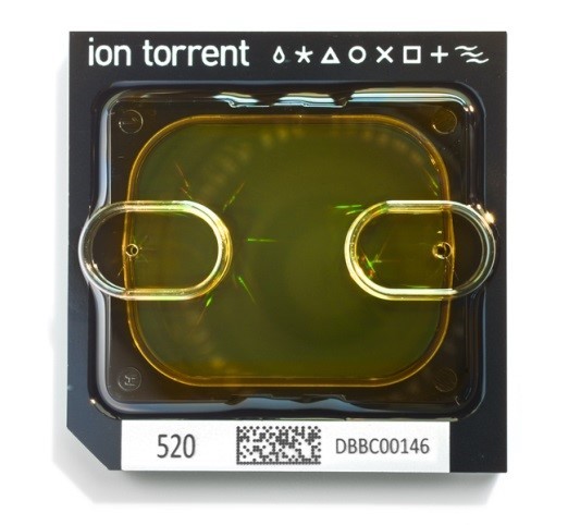 Набор чипов Ion 520 Chip Kit для высокопроизводительного секвенирования, 3-5 млн. прочтений, 8 шт., Thermo FS