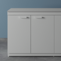 Тумба встраиваемая с дверками (высота 900) ЛК-600 ТД-В (ЛДСП)